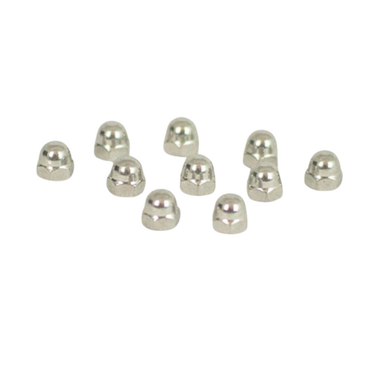 Fastener - Hex Nut Acorn 10pk - 8-32 Stainless Steel | Tempest Torch Parts