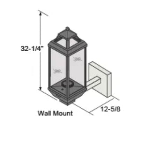 Wall Mount - Tempest Lantern 20k Mount