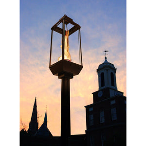 Tempest Lantern Decorative Outdoor Gas Lamp - Sunset