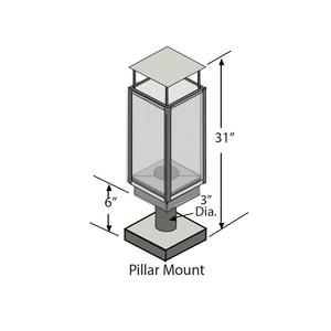 Pillar Mount - Tempest Torch Mount